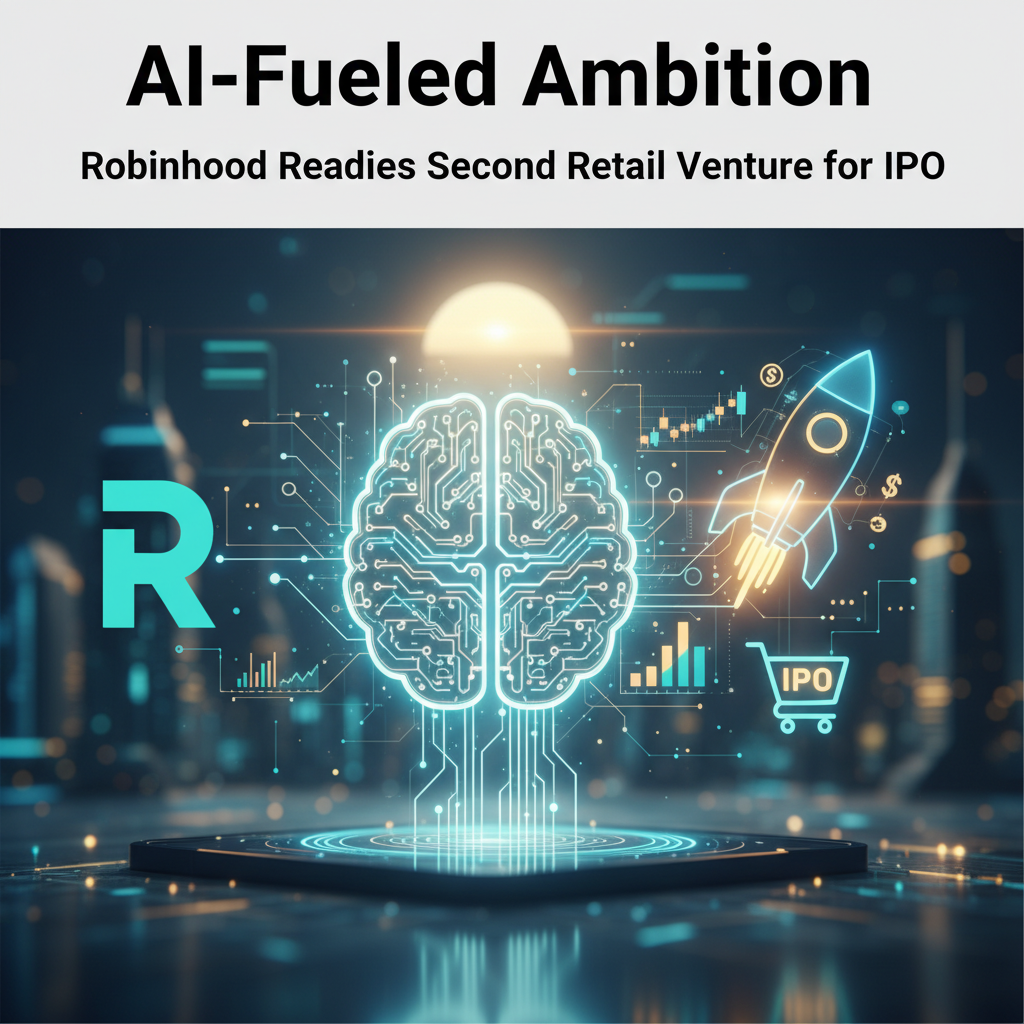 AI-Fueled Ambition: Robinhood Readies Second Retail Venture for IPO