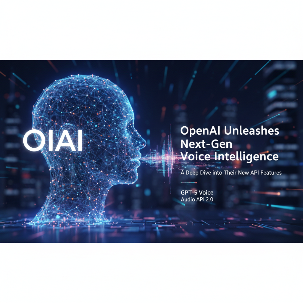 OpenAI Unleashes Next-Gen Voice Intelligence: A Deep Dive into Their New API Features