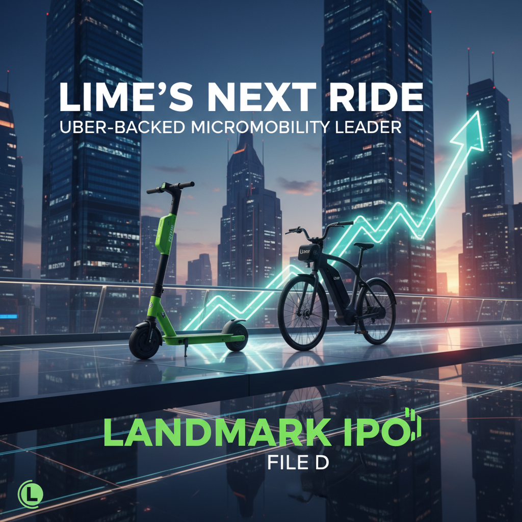 Lime's Next Ride: Uber-Backed Micromobility Leader Files for Landmark IPO