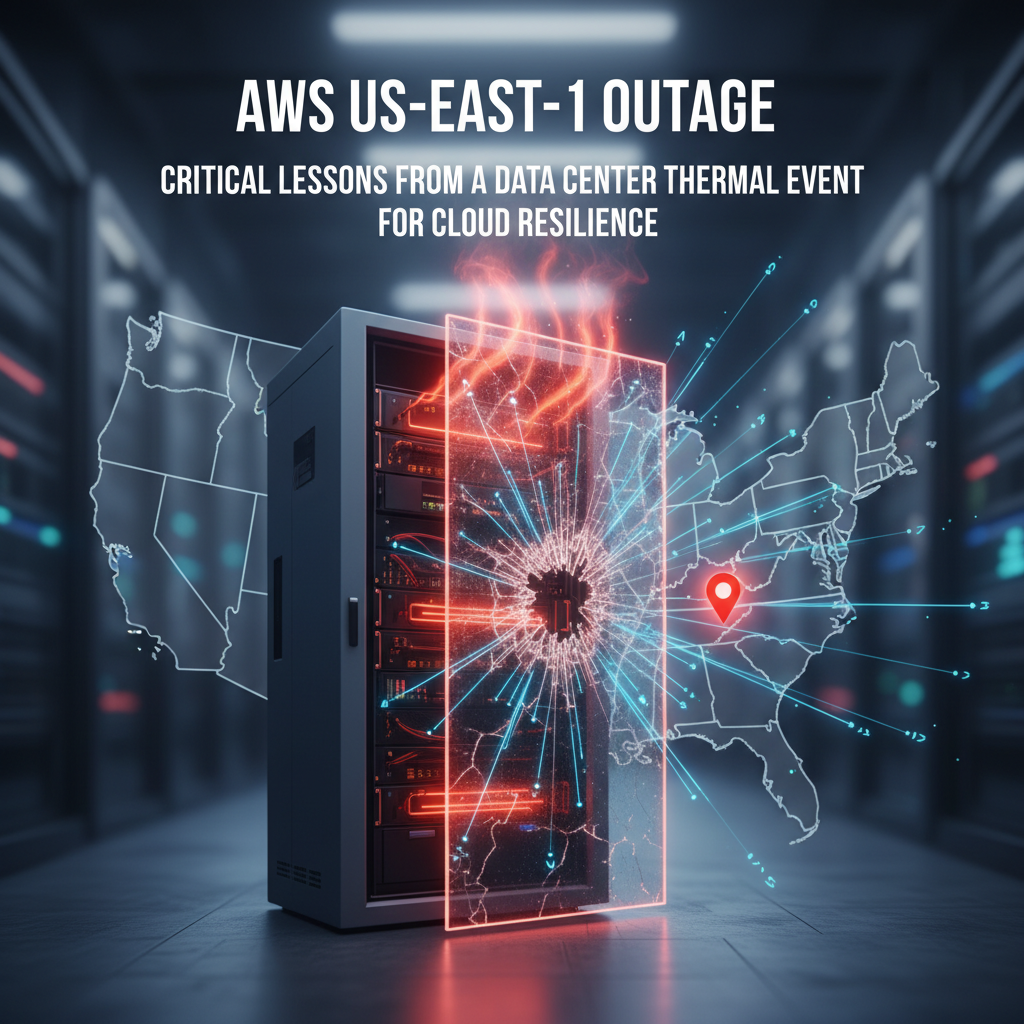 AWS US-East-1 Outage: Critical Lessons from a Data Center Thermal Event for Cloud Resilience