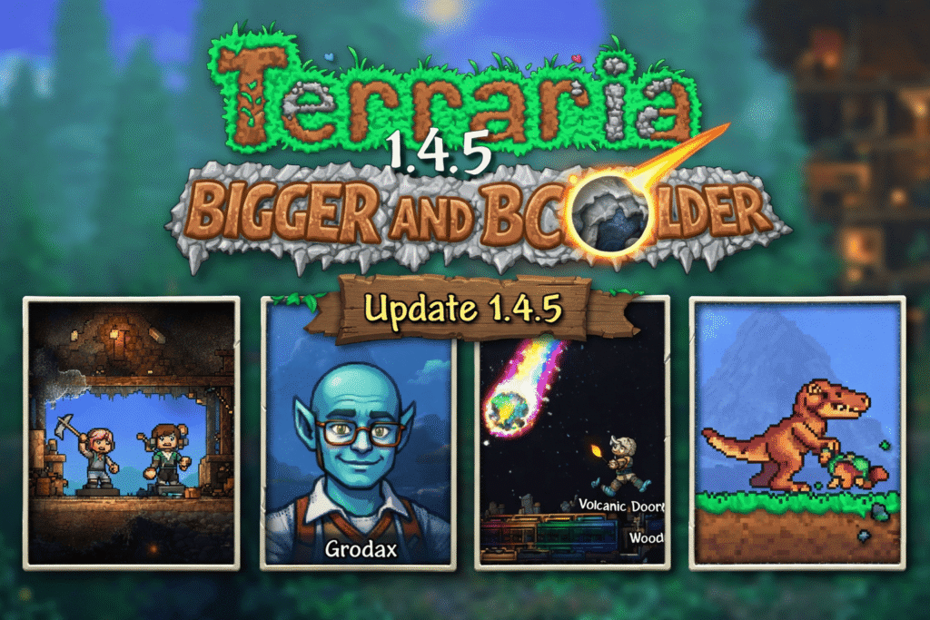 Terraria Bigger and Boulder Update Delivers Big Surprises With Slimes, Customization, and Crossovers 2026