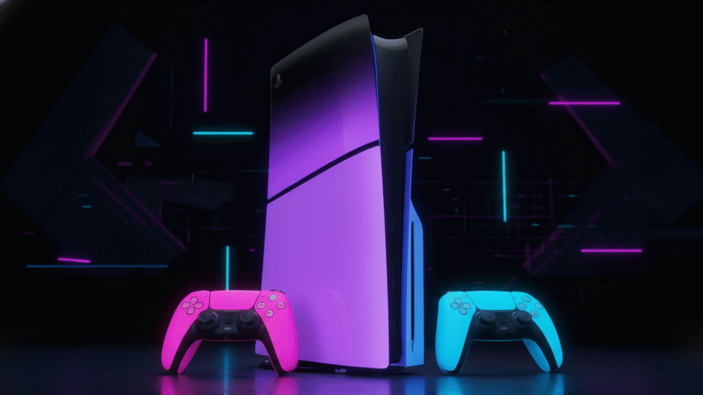 Sony Hyperpop Collection Gives the PS5 a Neon Glow-Up